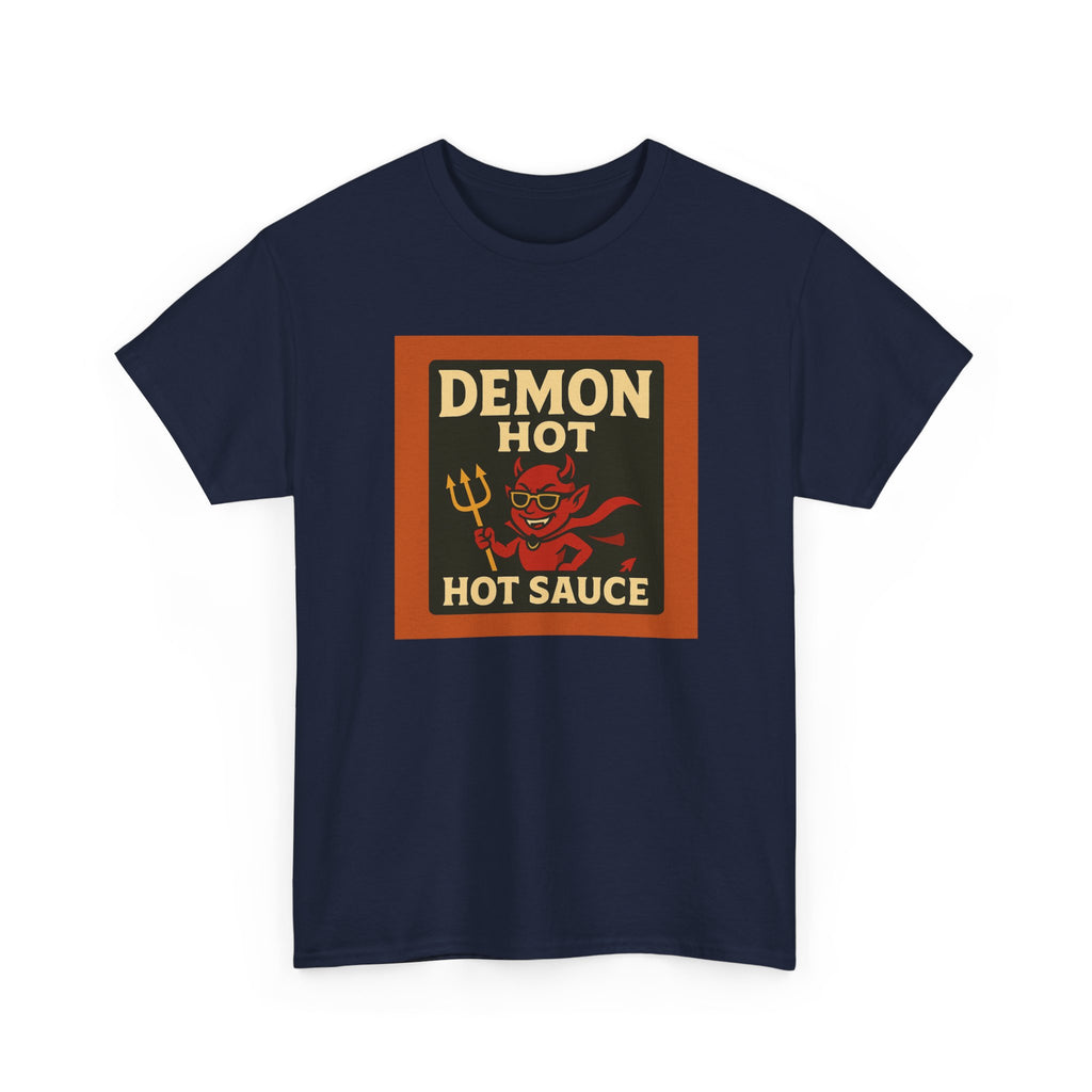 Demon Hot Sauce Unisex Heavy Cotton Tee