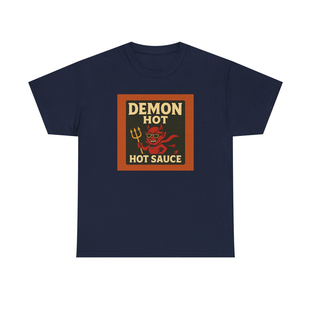 Demon Hot Sauce Unisex Heavy Cotton Tee
