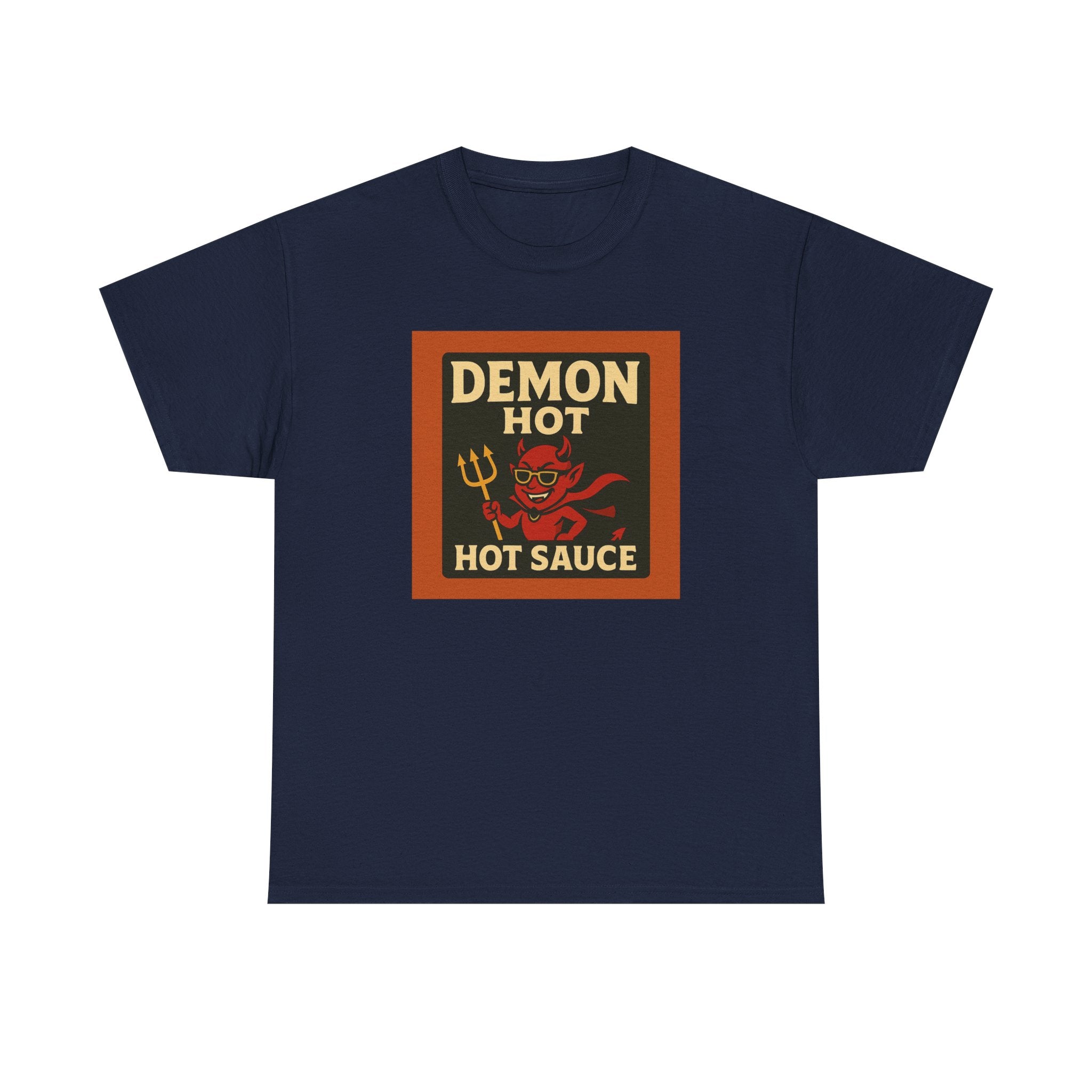 Demon Hot Sauce Unisex Heavy Cotton Tee