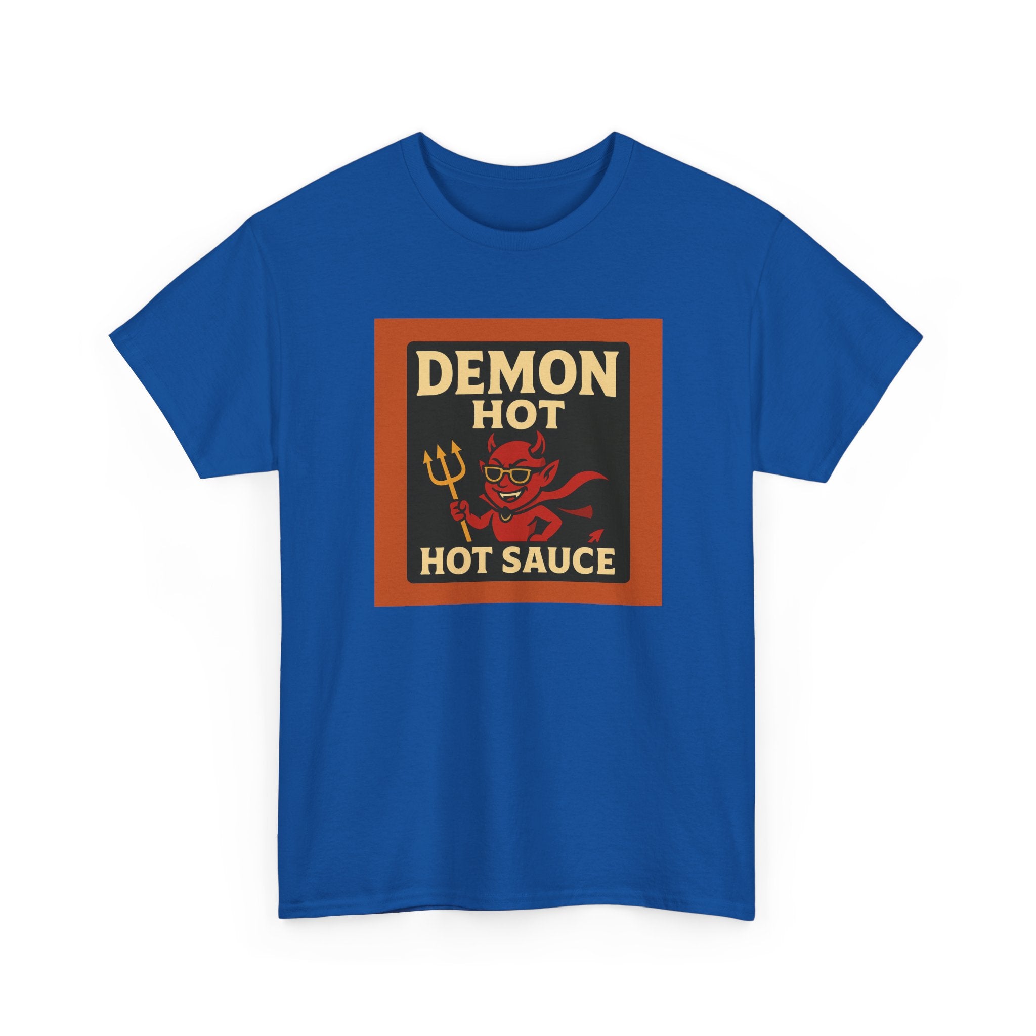Demon Hot Sauce Unisex Heavy Cotton Tee