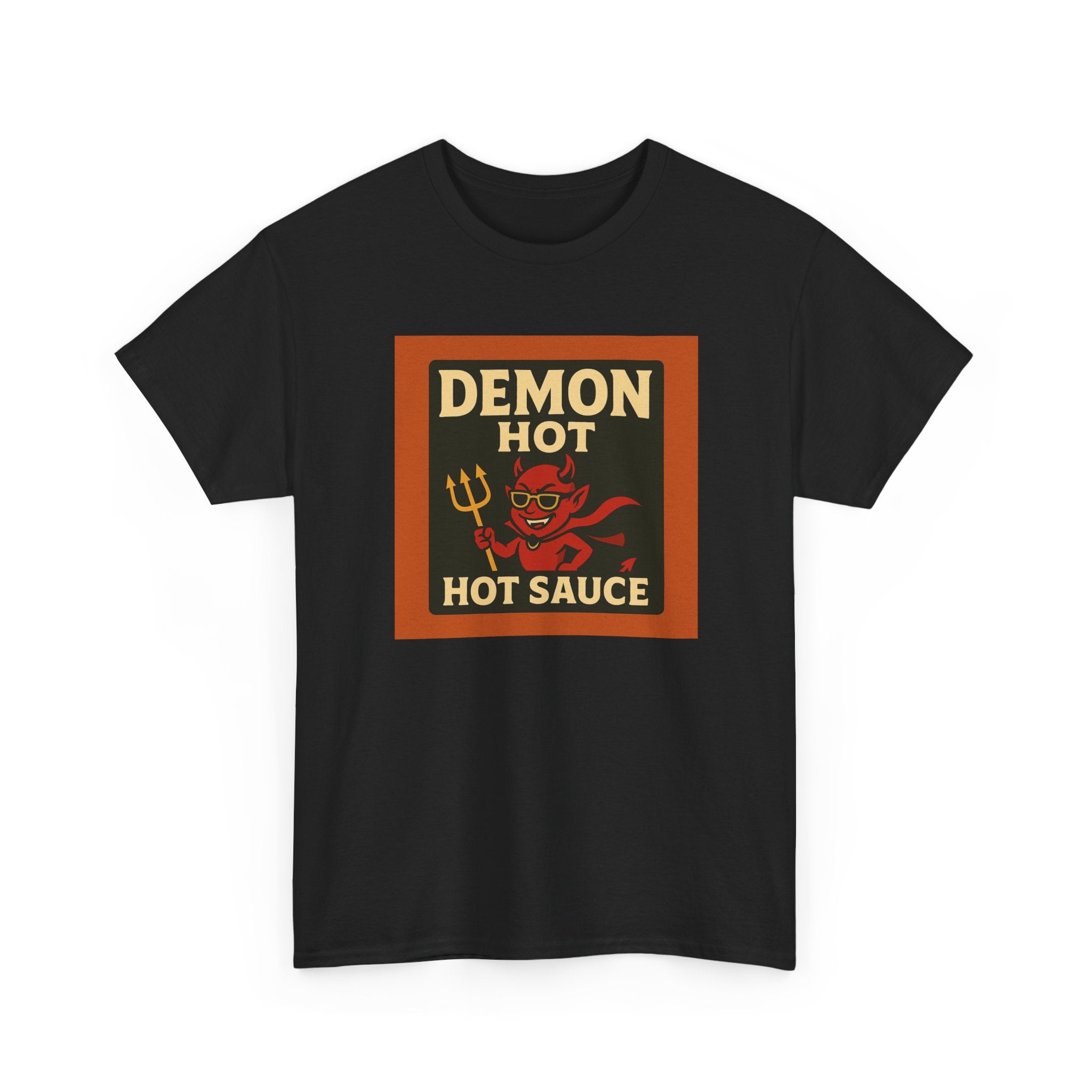 Demon Hot Sauce Unisex Heavy Cotton Tee