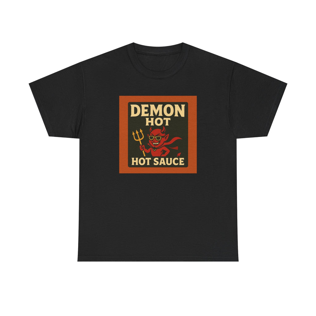 Demon Hot Sauce Unisex Heavy Cotton Tee
