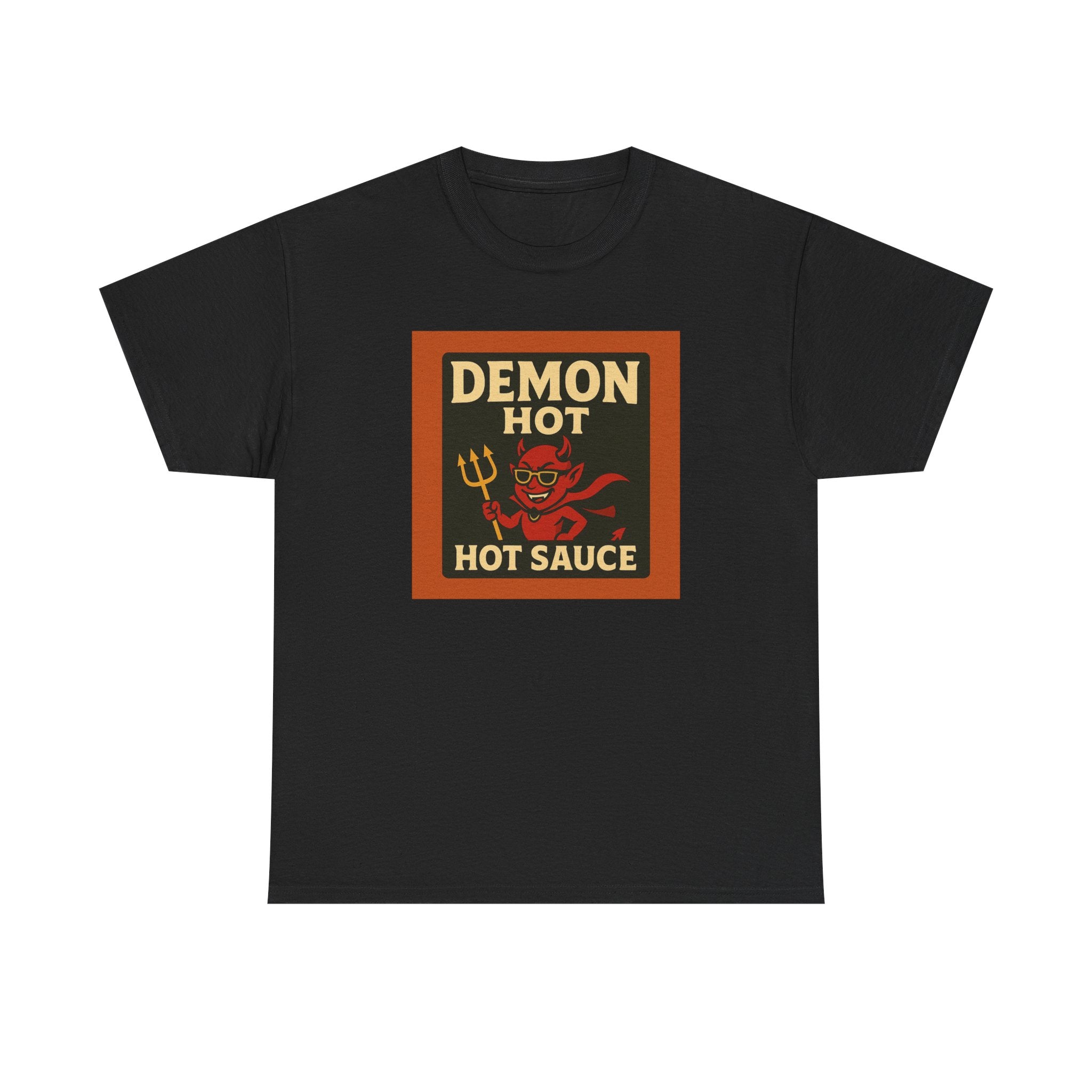 Demon Hot Sauce Unisex Heavy Cotton Tee