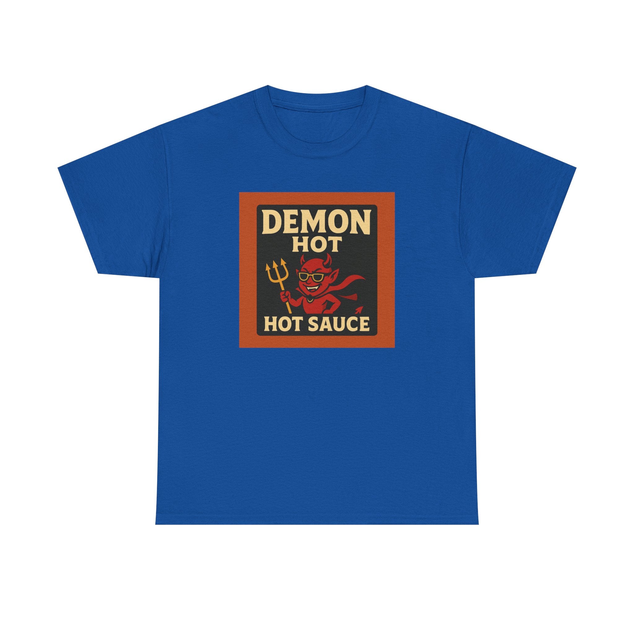 Demon Hot Sauce Unisex Heavy Cotton Tee