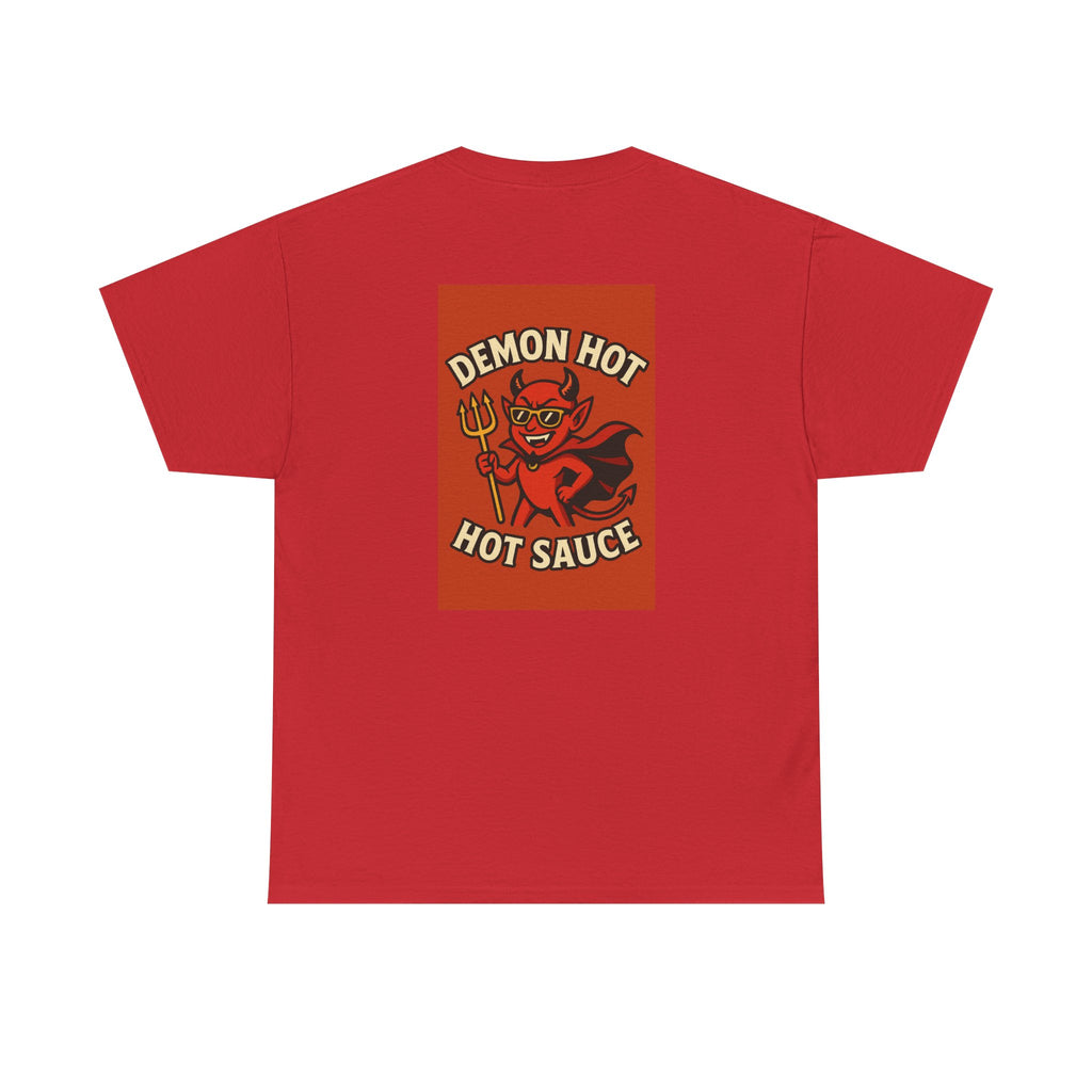 Demon Hot Sauce Unisex Heavy Cotton Tee