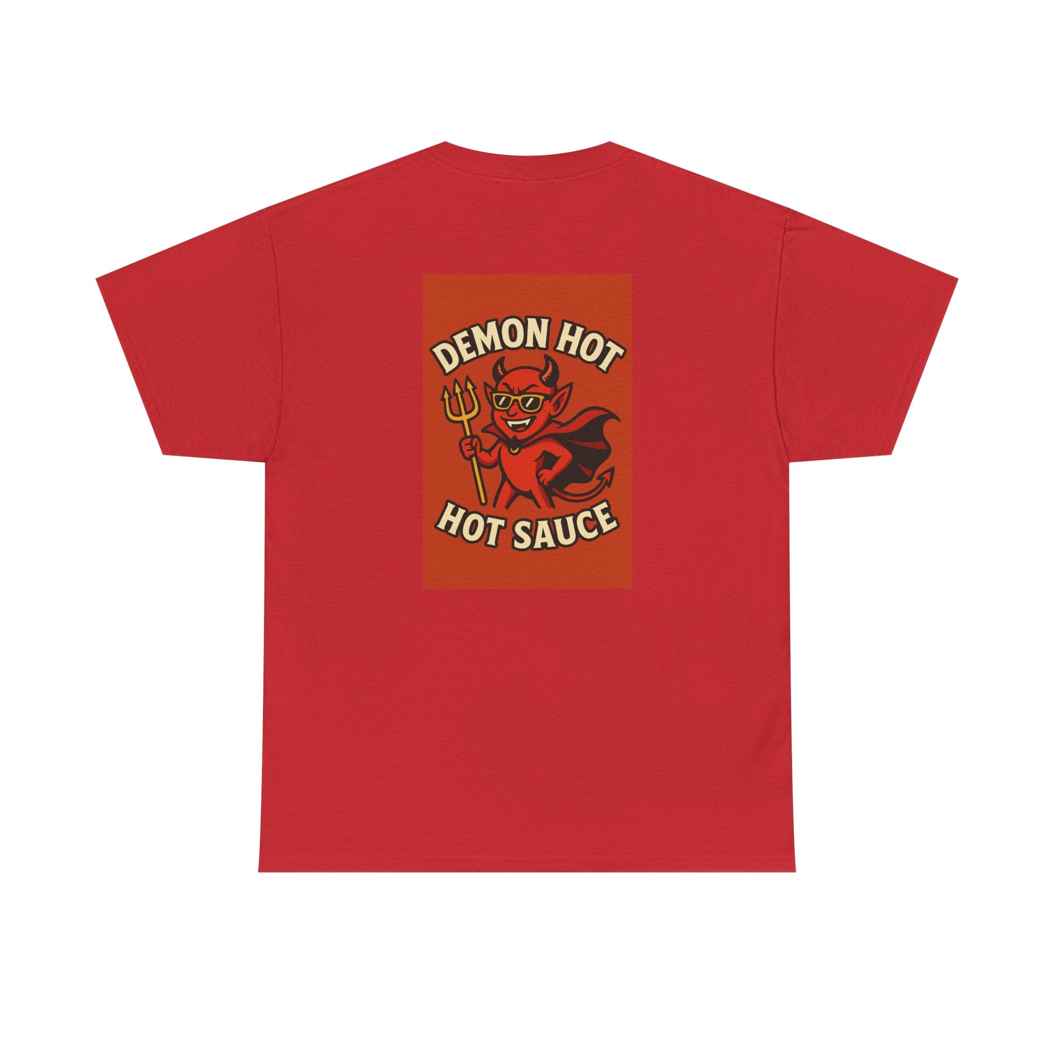 Demon Hot Sauce Unisex Heavy Cotton Tee