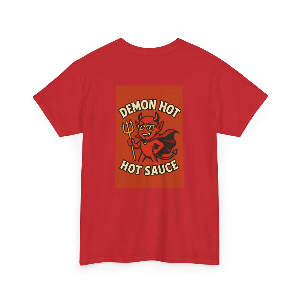 Demon Hot Sauce Unisex Heavy Cotton Tee