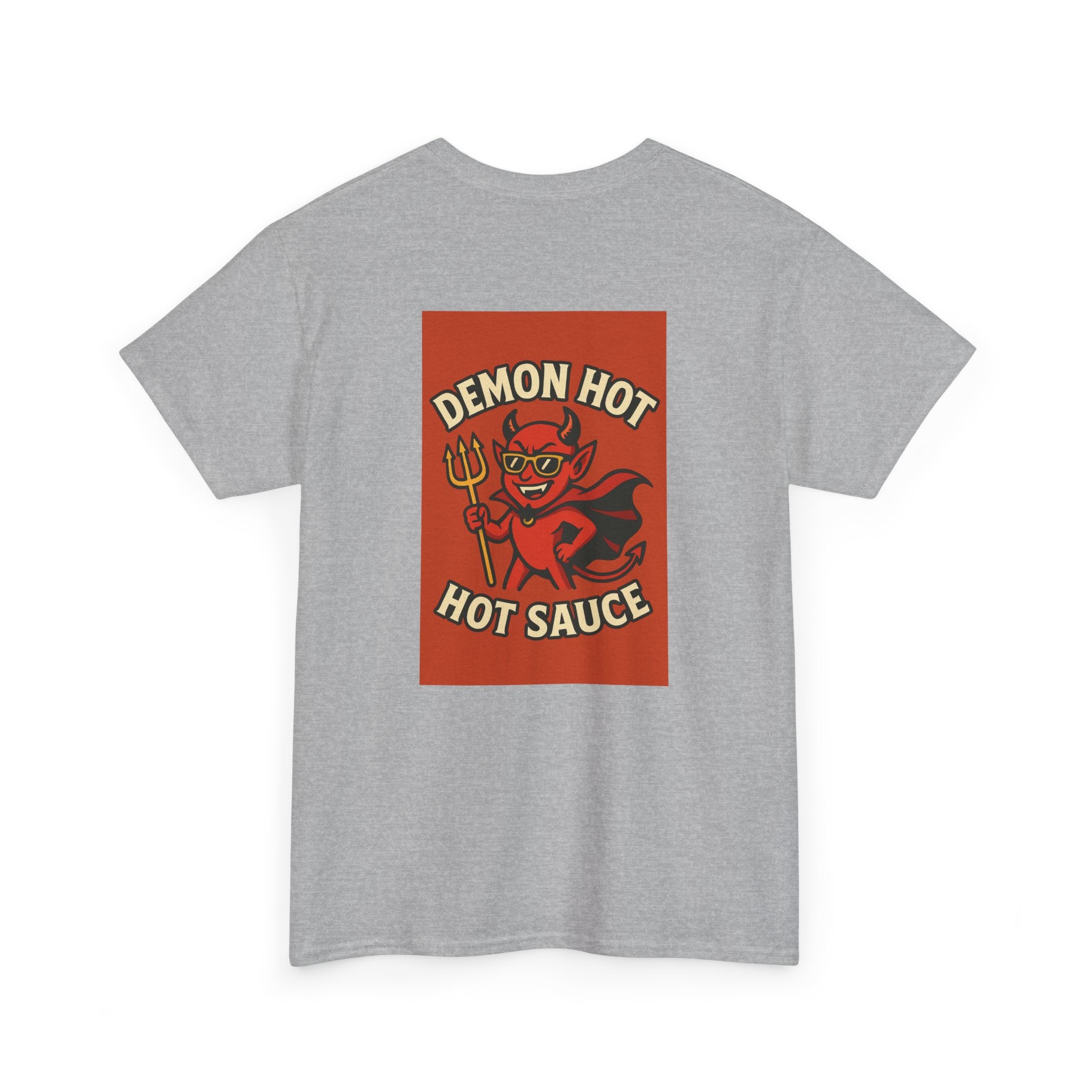 Demon Hot Sauce Unisex Heavy Cotton Tee