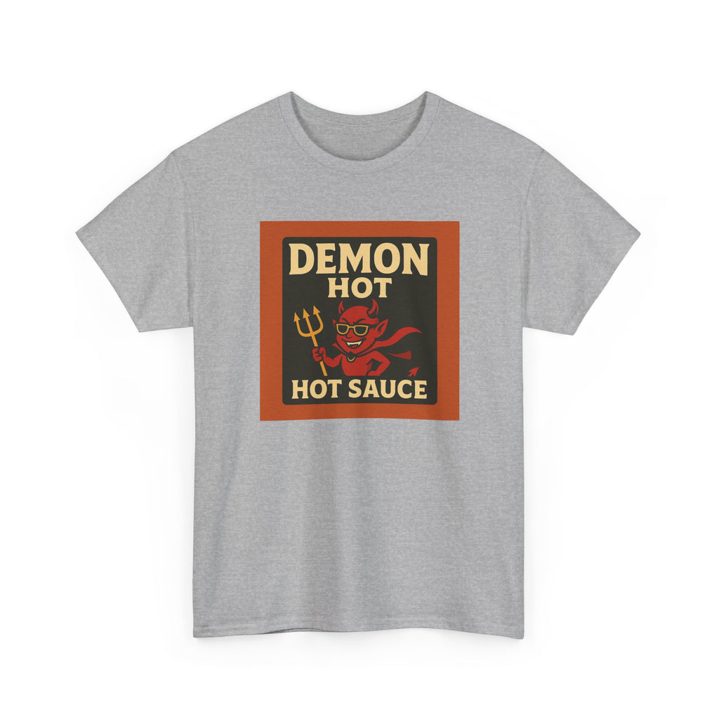 Demon Hot Sauce Unisex Heavy Cotton Tee