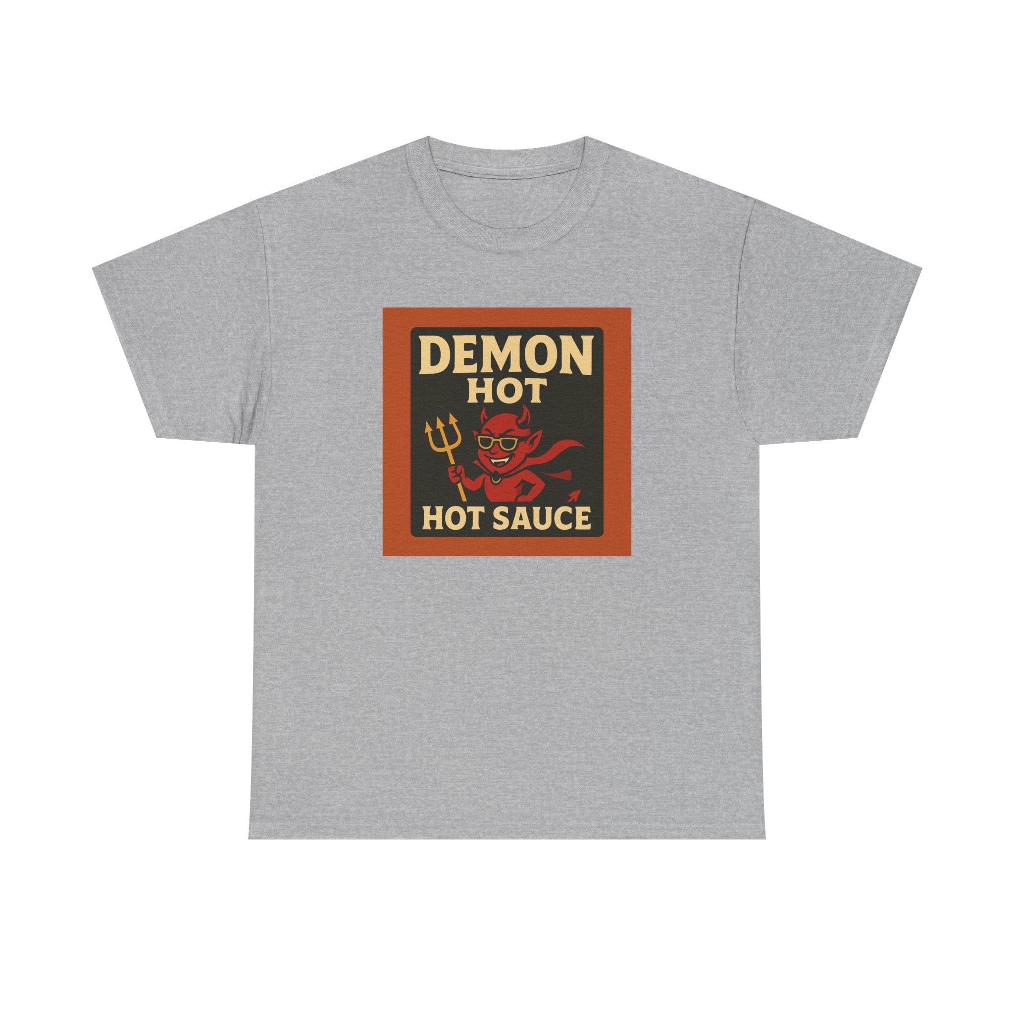 Demon Hot Sauce Unisex Heavy Cotton Tee