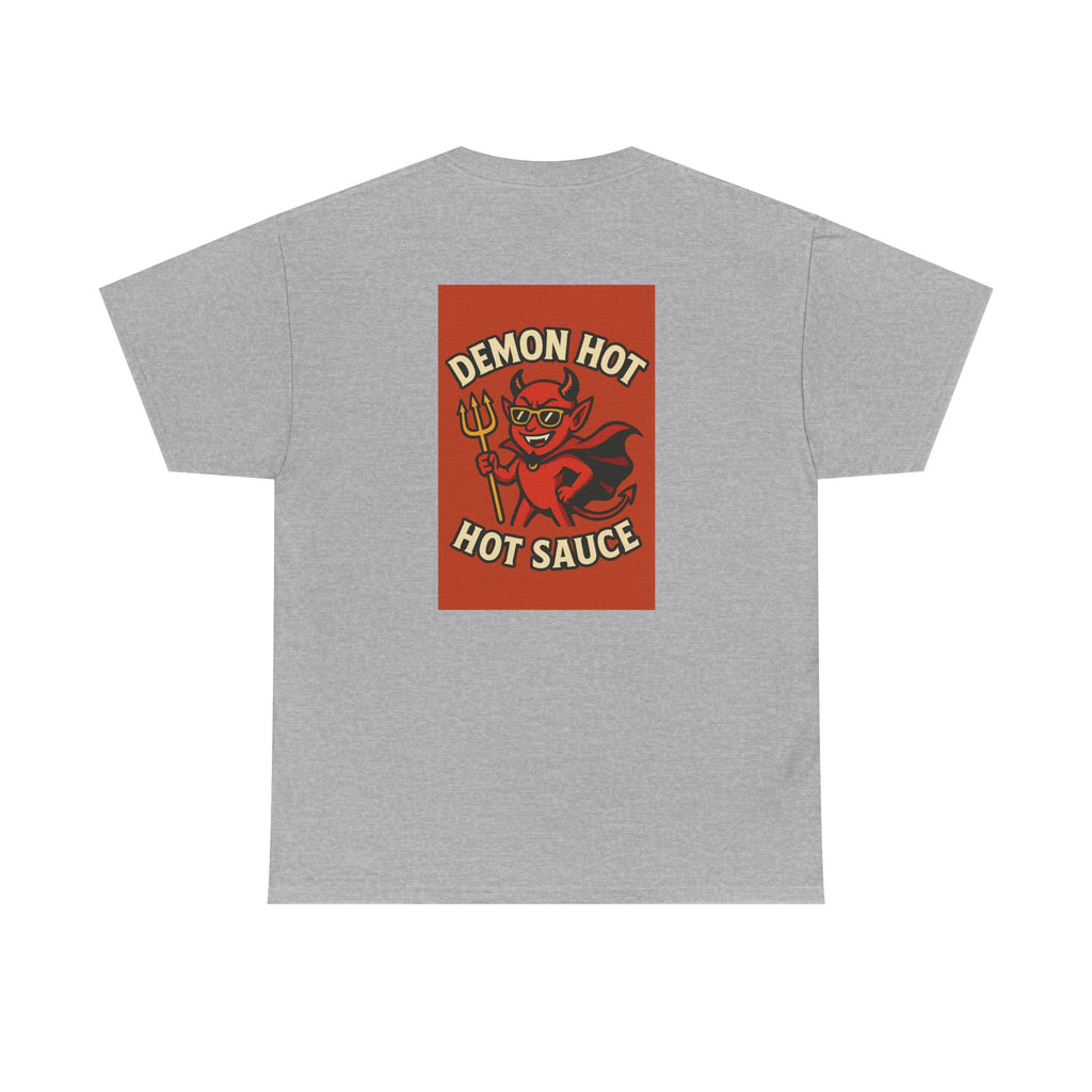 Demon Hot Sauce Unisex Heavy Cotton Tee